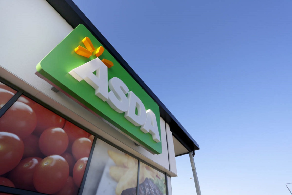 Asda store front and logo